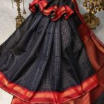 Pooja small Check Mangalgiri