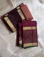 Sharvitha Sky Geo Semi-Silk - Image 2